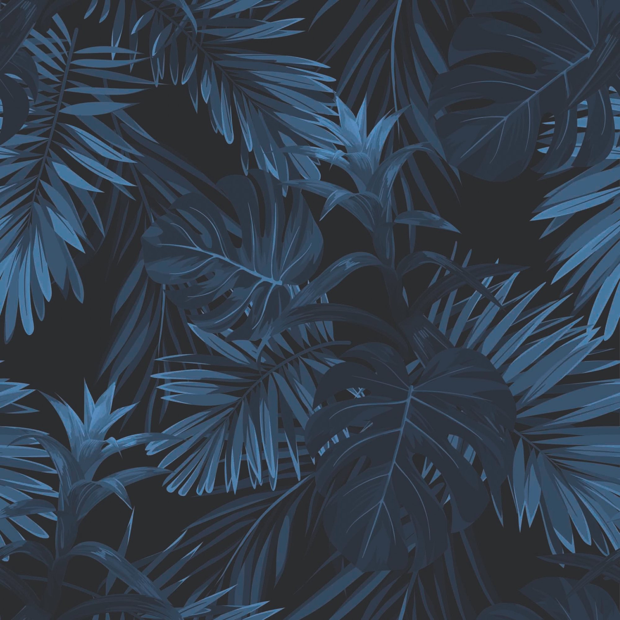 Blue Tropics tropical wallpaper – LH Lifestyle